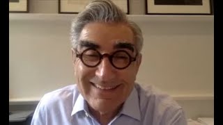 Eugene Levy is ‘as honest as I can be’ on ‘The Reluctant Traveler’  GOLD DERBY [upl. by Lamag]