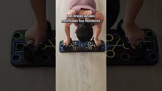 Tabla de flexiones multifuncional para trabajar en casa🔝Colombia tabladeflexiones pushups pushup [upl. by Nodaj]