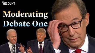 Chris Wallace Moderates First Debate [upl. by Sihtnyc]