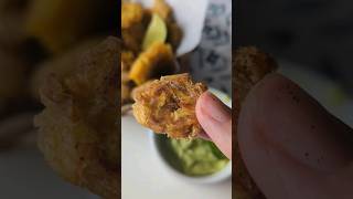 tostones  double fried plantains explore food [upl. by Euginimod122]