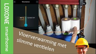 Vloerverwarming met slimme ventielen per kamer  Zelf Een Huis Bouwen [upl. by Nileuqay]