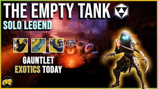 Legend Lost Sector Guide  The Empty Tank  Platinum  Destiny 2  July 21st  Arm Exotics [upl. by Repohtsirhc]