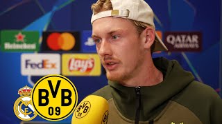 quotZu einfache Gegentorequot  Interview mit Julian Brandt nach Real Madrid [upl. by Burkle]