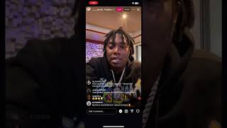 Fredo Bang Instagram Live Hilarious 🤣🤣 11824 [upl. by Ayihsa]