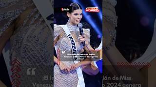 ¡El incidente de traducción de Miss Venezuela en Miss Universo 2024 😱🌎MissVenezuela [upl. by Calvert184]