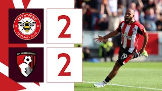 Brentford 2 AFC Bournemouth 2  Mbeumo scores the late equaliser💥⚽️ [upl. by Hsevahb271]