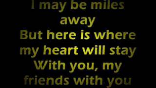 Farewell To You My Friend Lyrics [upl. by Ahsinyt917]