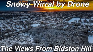 Wirral Snow From Bidston Hill [upl. by Arriaes]