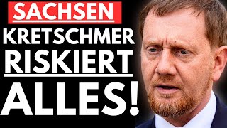 🚨UNFASSBAR KRETSCHMER SETZT ALLES AUFS SPIEL AfD ÜBERNIMMT SACHSEN🚨 [upl. by Ymaj832]