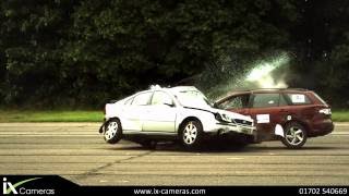 Car accident in slow motion  ITAI Video [upl. by Drahsar]