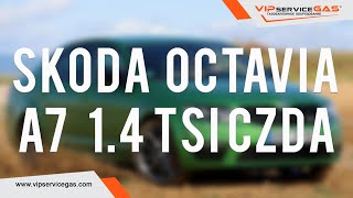 Гбо на Skoda Octavia A7 14 TSI CZDA 2018 NEW Газ на Шкода Октавия А7 ТСИ ГБО Landi Renzo Italy [upl. by Kroo]