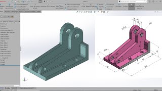 solidworks tutoriel pour débutant modélisation 3D [upl. by Nnaitsirk]