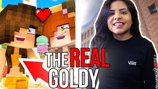 THE REAL GOLDY 😱  Goldy from Minecraft Daycare [upl. by Tilda912]