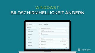 Bildschirmhelligkeit ändern Windows 11 [upl. by Amis247]