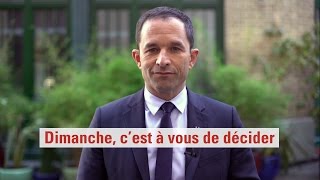 Benoît Hamon  Dimanche cest à vous de décider [upl. by Ellierim995]