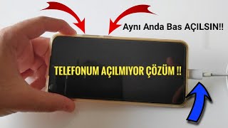 Telefonum açılmıyor \u00100 ÇÖZÜM  AÇILMAYAN TELEFONDA BU YÖNTEMİ DENEYİN [upl. by Mccreary777]