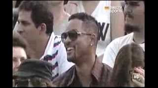 Novak Djokovic and Will Smith entertain the crowd in Argentina Dancing Kings [upl. by Lyndy215]