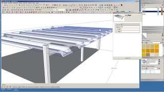 Realizzare un capannone prefabbricato con Sketchup [upl. by Midas]