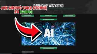 JAK ZROBIĆ WŁASNĄ STRONE INTERNETOWĄ ZA DARMO PORADNIK [upl. by Ume]