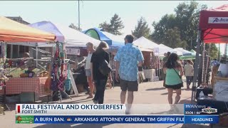 Fort Smith hosts combined Fall Festival and Oktoberfest event [upl. by Ray759]