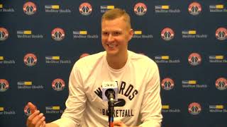 Kristaps Porzingis and Ish Smiths introductory press conference with the Washington Wizards [upl. by Anaicilef425]