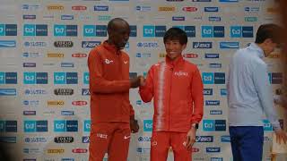 Eliud Kipchoge ready for the 2024Tokyo Marathon [upl. by Eivets]