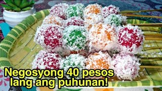 40 PESOS LANG ANG PUHUNAN  MAKULAY NA MASARAP PA  Negosyo Recipe by Qui Charmzz Channel [upl. by Leasia721]