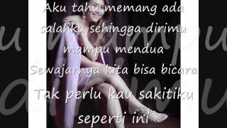 Kesakitanku Lyric cover by Ayu Ting Ting [upl. by Neddie]