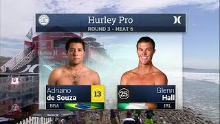 2015 Hurley Pro at Trestles R3 H6 Recap [upl. by Odyssey]