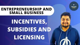 Licensing Meaning  Types  Incentives and Subsidies  Entrepreneurship  Study at Home with me [upl. by Alastair53]