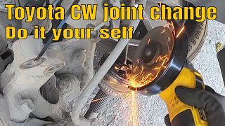 Toyota Corolla cv joint change VVTi clicking sound [upl. by Ireva]