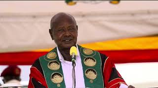 President Yoweri Musevenis speech as he returns to Makerere University [upl. by Danielle792]