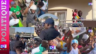 Caravane de Sonko à Ouakam  Pastef l’espoir de la jeunesse soutenu en masse [upl. by Meehar]