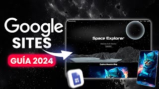 Cómo Crear una PÁGINA WEB con Google Sites GRATIS 2024 Guía Completa [upl. by Lubbock]