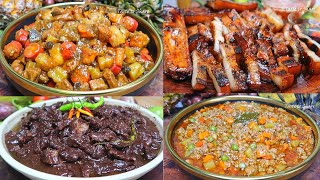 4 easy Ways to Cook Pork for the Holidays💯👌 Masasarap na Ulam sa Salosalo [upl. by Adamok]