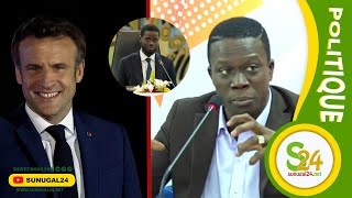 Sortie Musclée de Pa Assane Seck contre Macron quotdanio sone thii niom aak sen coup you bone quot [upl. by Atnahc330]