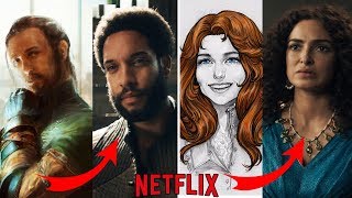 The Witcher Characters comparison  Netflix Series vs The Books [upl. by Materi865]