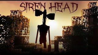 SCARY SIREN HEAD IN MINECRAFT 😱  MINECRAFT HORROR SIREN HEAD😱😰 [upl. by Dlareg]