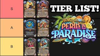 A tier list of every LEGENDARY from Perils in Paradise [upl. by Eyanaj]