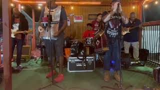 Ayden Carmouche and dad Ray Carmouche performing LIVE w step rideau and the Zydeco Outlaws1118 [upl. by Araj]