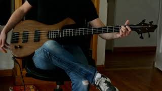 Warmoth Walnut Jazz bass custom Demo and review [upl. by Barnabe]