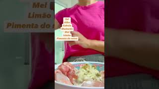 Frango na air fryer receitanaairfryer receitas comidasfaceis receitascaseiras [upl. by Aluk]