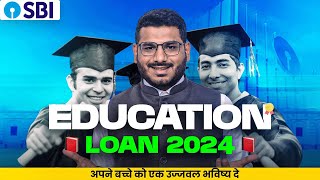 SBI Education Loan 2024  Education Loan [upl. by Brechtel]