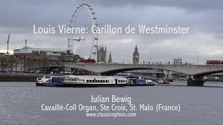 Louis Vierne Carillon de Westminster [upl. by Aurita]