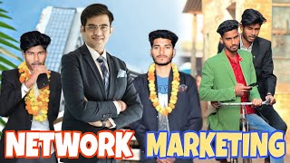 Network Marketing Comedy video  MLM marketing  Direct selling Funny video Fun 4 Village [upl. by Meekyh368]