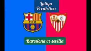 Barcelona vs sevilla Laliga thriller footballprediction [upl. by Breen]