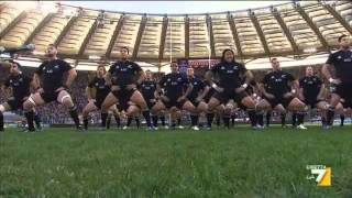 All Black Haka vs Italy in Rome 17th November 2012 [upl. by Ailemak]