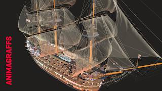 How an 18th Century Sailing Warship Works HMS Victory [upl. by Elwin]