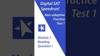 DSAT Speedrun Day 1 sat testprep [upl. by Rowland]