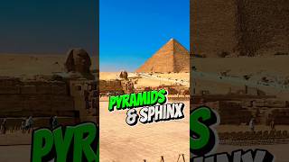 😳Pyramids and Sphinx of Giza🤔 egypt pyramid sphinx explore shortsviral youtubeshorts shorts [upl. by Aniweta227]